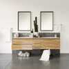 Elegant Timber Bathroom Vanities by Fifth Avenue
