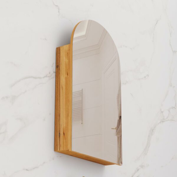 Arka Shaving Cabinet - Blackbutt - Image 4