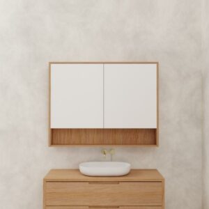 Carini Shaving Cabinet – Victorian Ash