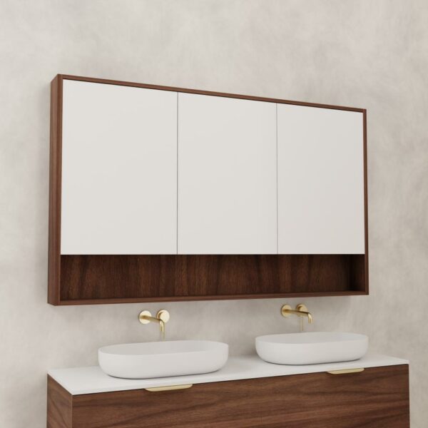 Carini Shaving Cabinet – Walnut - Image 3