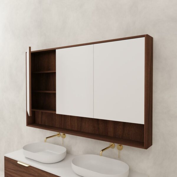 Carini Shaving Cabinet – Walnut - Image 4