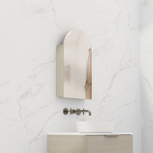 Arka Shaving Cabinet - Smoked Ash - Image 2
