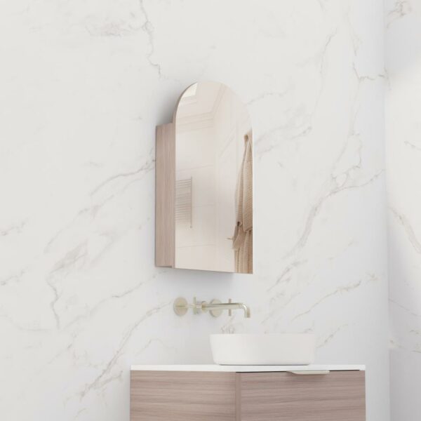 Arka Shaving Cabinet - Urban Oak - Image 2