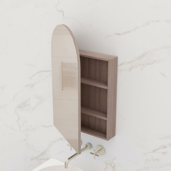 Arka Shaving Cabinet - Urban Oak - Image 6