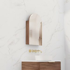 Arka Shaving Cabinet - Walnut