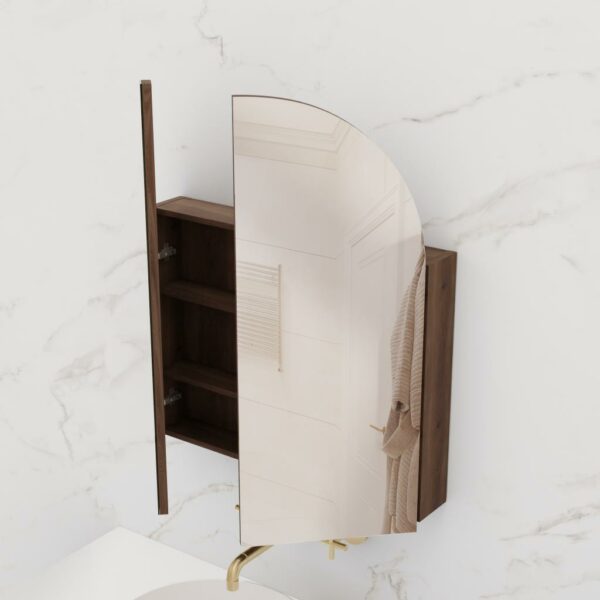 Arka Shaving Cabinet - Chesnut - Image 6