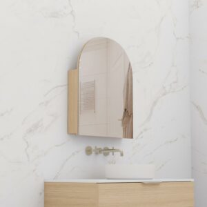 Arka Shaving Cabinet - Nordic Oak