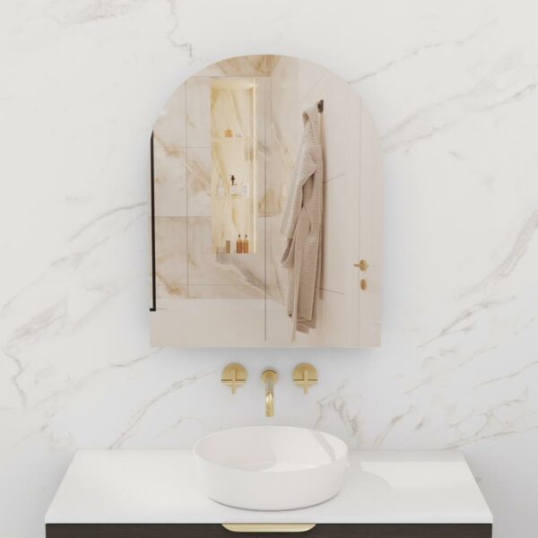 Arka Shaving Cabinet - Smoked Onyx - Image 2