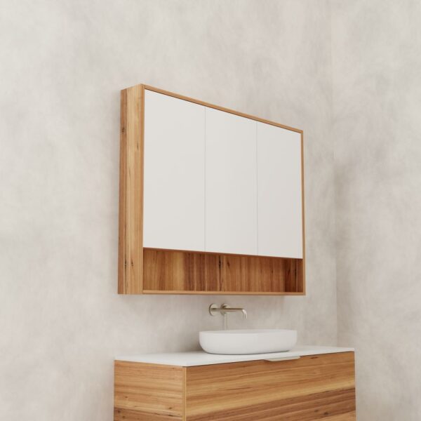 Carini Shaving Cabinet – Blackbutt - Image 2