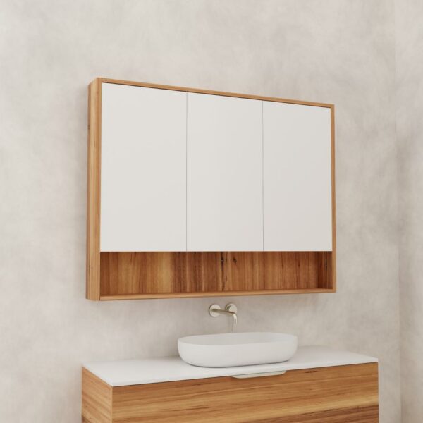 Carini Shaving Cabinet – Blackbutt - Image 3