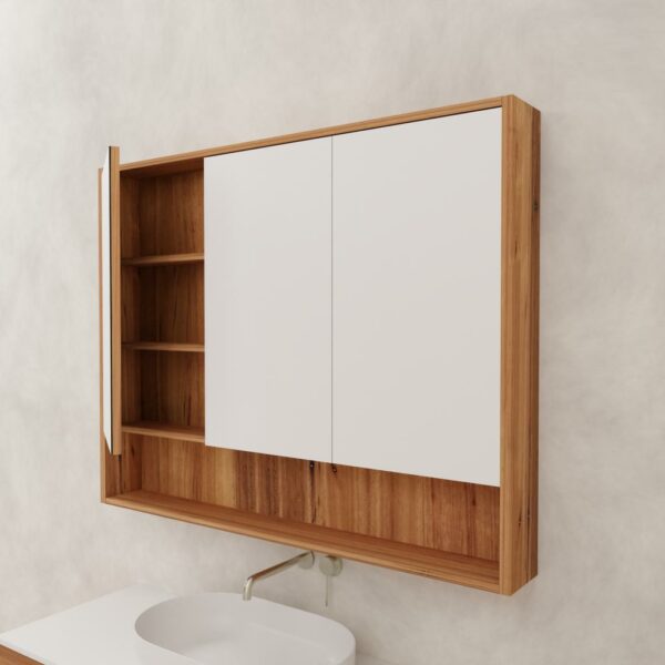 Carini Shaving Cabinet – Blackbutt - Image 4