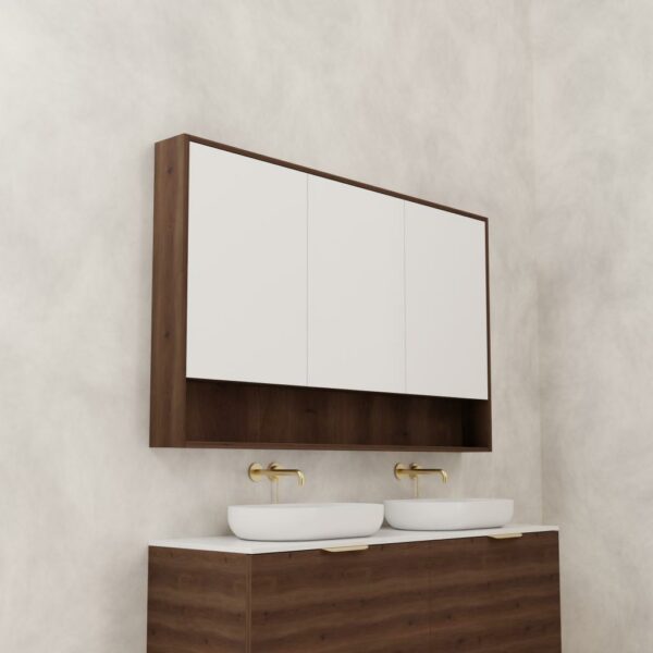 Carini Shaving Cabinet – Chestnut - Image 2