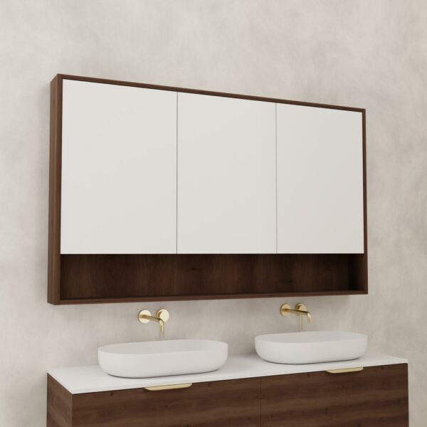 Carini Shaving Cabinet – Chestnut - Image 3