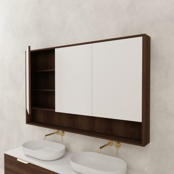 Carini Shaving Cabinet – Chestnut - Image 4
