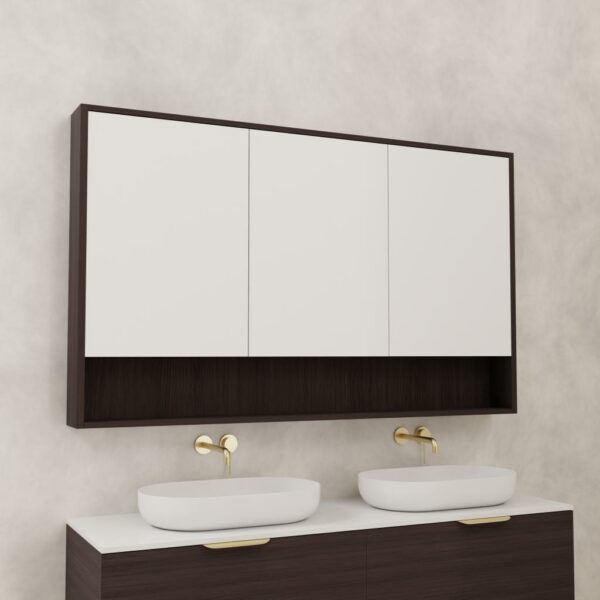 Carini Shaving Cabinet – Espresso Oak - Image 3
