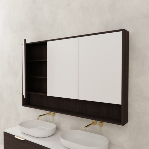 Carini Shaving Cabinet – Espresso Oak - Image 4