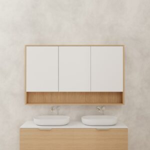 Carini Shaving Cabinet – Nordic Oak