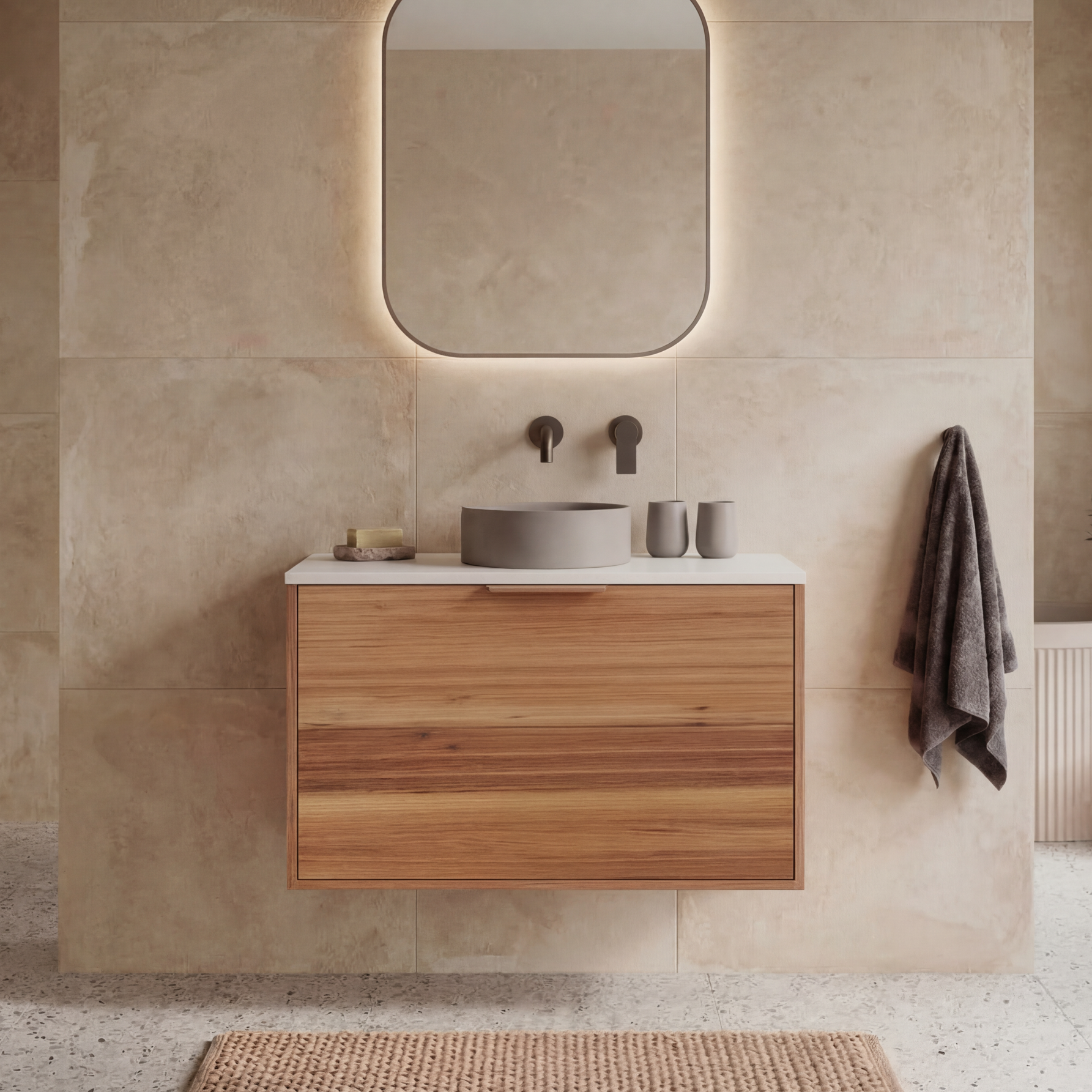 Carnegie 600mm Blackbutt Veneer