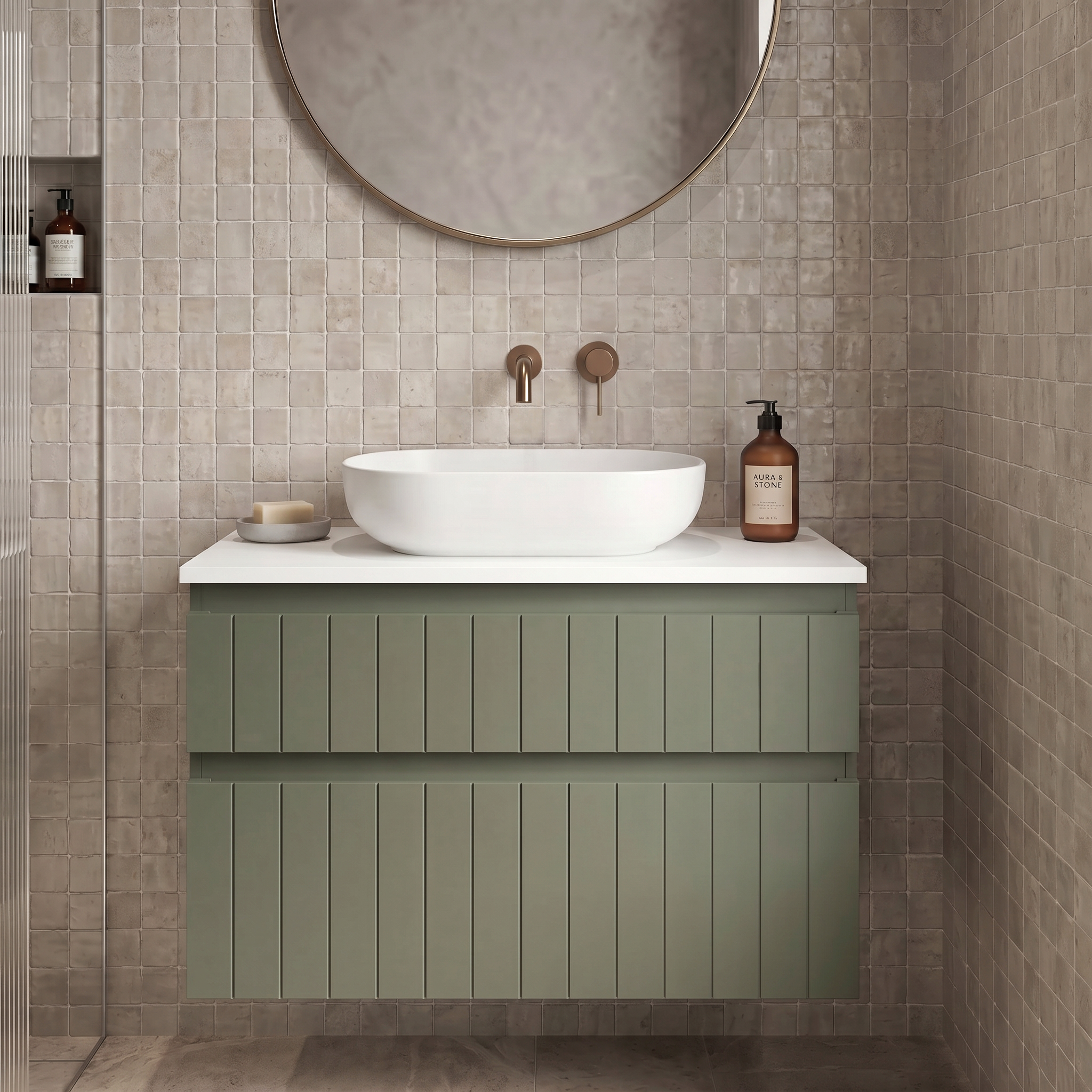 Lexington Wall Hung Bathroom Vanity - Image 5
