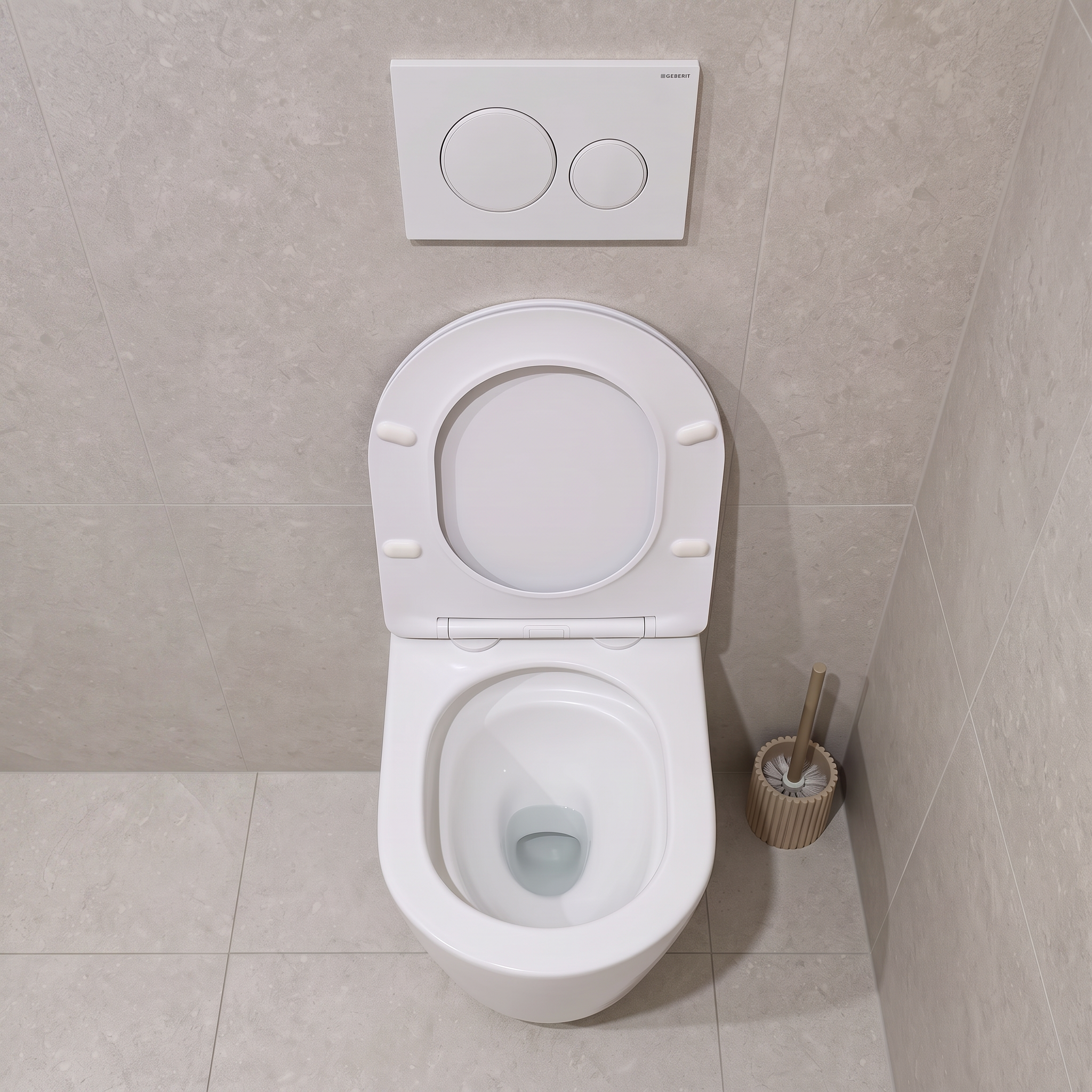 Azaria Rimless Tornado Wall Hung Toilet - Image 3